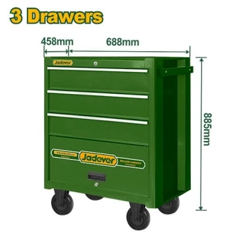 Шкаф для хранения инструментов, на колесах 688x458x885 мм JDCS2A03 Jadever