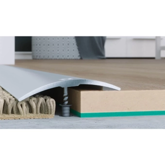 Порог многоуровневый алюминиевый Arbiton PR10 Серебристый A1 1,86 м