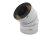 Колено дымохода на 135° Сэндвич (сталь ASI-430/0.5mm+нержавейка) Ø115/210 FERRUM