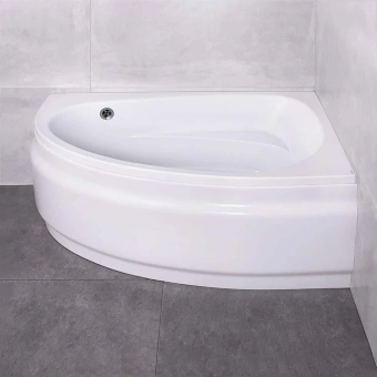 ВАННА JOANNA NEW 1500Х950 ПРАВАЯ АСИММЕТРИЧНАЯ С ПАНЕЛЬЮ