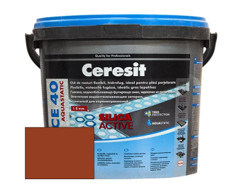 Затирка цементная для швов Ceresit CE40 Aquastatic №49 Кирпичный - 2 кг
