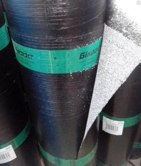 Наплавляемая рулонная изоляция Бикрост ХКП сланец серый, 10х1 м; Технониколь