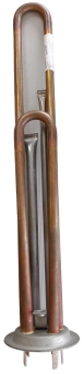Тэн (длинная ножка) д/бойлера на фланце d.48mm (резьба анод М6) 2000W 2000-0