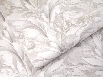 Обои виниловые на флизелиновой основе Vilia ROMANTICA декор 1978-62 серо-бежевый 1,06х10 м