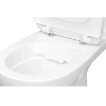 Унитаз с сидением с микролифтом Keramin Alibano R JS C1 White 65570