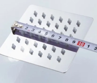 Душевая лейка Fyeer 10см из нержавеющей стали