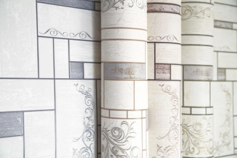 Виниловые Обои на Бумажной Основе - Ceramica PL510-21 - Палитра 0.53 х 10.05 м