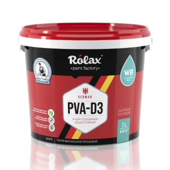 Срок  Клей столярный водостойкий «GERMAN PVA-D3» - 1л