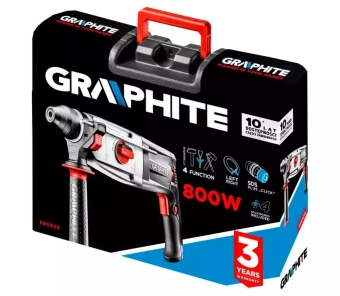 Перфоратор 800W Graphite 58G529 1200 об/мин