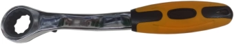 Накидной ключ с трещоткой, переключатель вращения, пластиковая рукоять, 10мм, EP-20298, Epica Star 