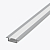 Профиль для светодиодной ленты 3м 104A 104A с внутренней поддержкой