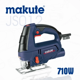 Лобзик электрический маятнинковый 220V 710W 0-3000об/мин 65мм, с лазерной линией реза, MAKUTE