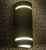 Фасадный светильник max.2x35W GU10 IP44 75x95x238mm черный PL-13282P PANLIGHT
