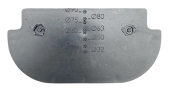 Заглушка для решетки канализационной ПП D.100 H=50 мм (5007 1005) SAB