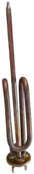 Тэн (длинная ножка) д/бойлера на фланце d.48mm (резьба анод М6) 1500W 1500-0