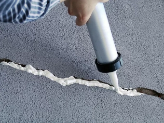 Герметик полиуретановый 600мл, серый Profmet