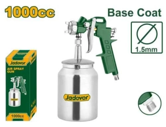 Краскопульт пневматический с нижним бачком 1000cc 119-200L/min; Jadever