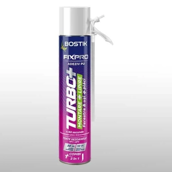 Клей-пена монтажная полиуретановая Bostik Fixpro Turbo+ 750мл COMBI 