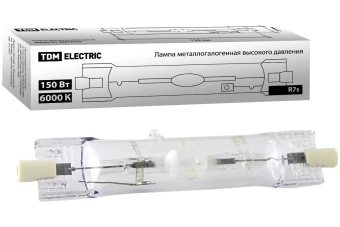 Металлогалогенная лампа TDM ELECTRIC ДРИ 150 6000 К Rх7s SQ0325-0014
