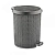 Ведро мусорное с педалью 15 L серое Sanyayla Turkey