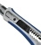 Выдвижной универсальный нож, сталь SK5, ширина лезвия 18мм (1+3шт), ABS+TPR, SALI