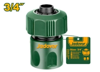 Коннектор быстросъемный для садовых шлангов 3/4", JDQC1E34, Jadever