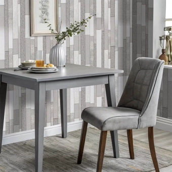 Обои виниловые на бумажной основе Style Decor  серый 0.53 х 10 м KAIMAN K-0500-21 