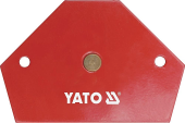 Магнитная струбцина для сварки YATO 64 х 95 х 14 мм 11.5 кг (YT-0866)