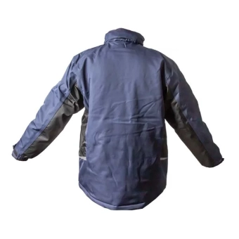Куртка утепленная, L, 100% полиэстер (твил), цвет темно-синий Profmet